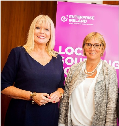 Minister Mitchell O' Connor & Julie Sinnamon